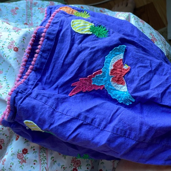 Mini Boden Bird/Parrot Applique Fun/Novelty Skirt 3-4 - Picture 8 of 9